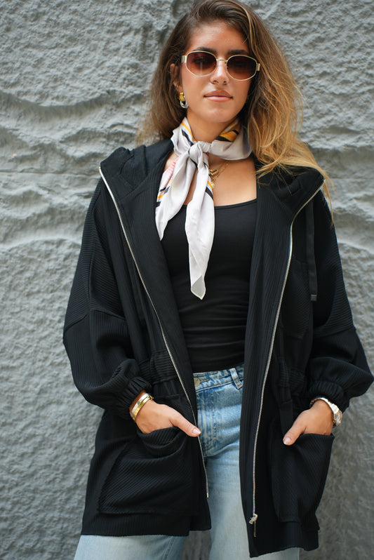 Oversized Frilly jacket