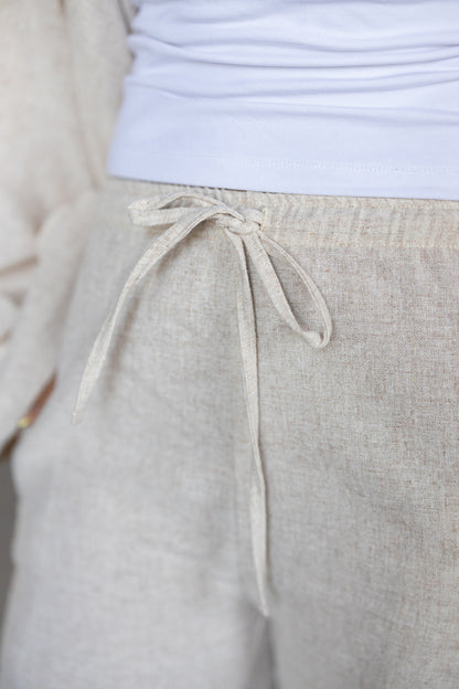 Asymmetric Linen Set