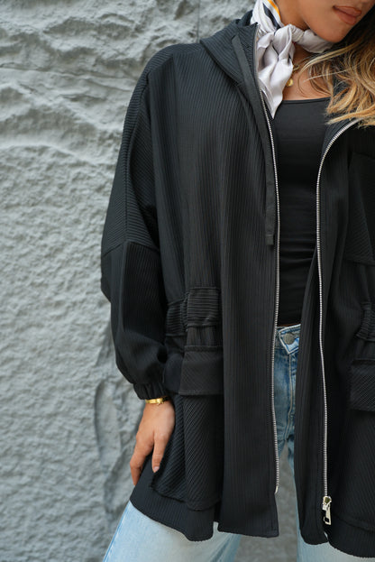 Oversized Frilly jacket