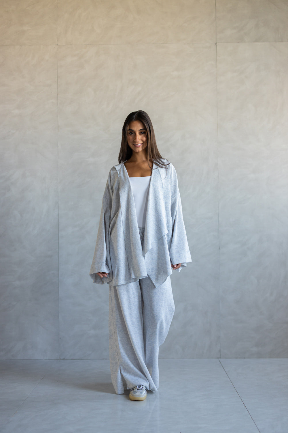 Asymmetric Linen Set