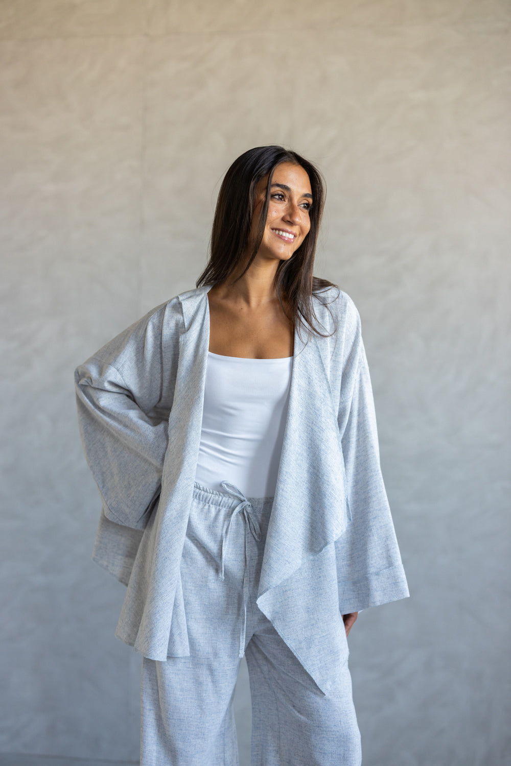 Asymmetric Linen Set