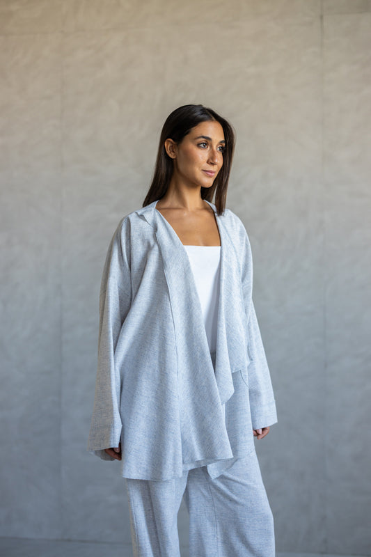 Asymmetric Linen Set