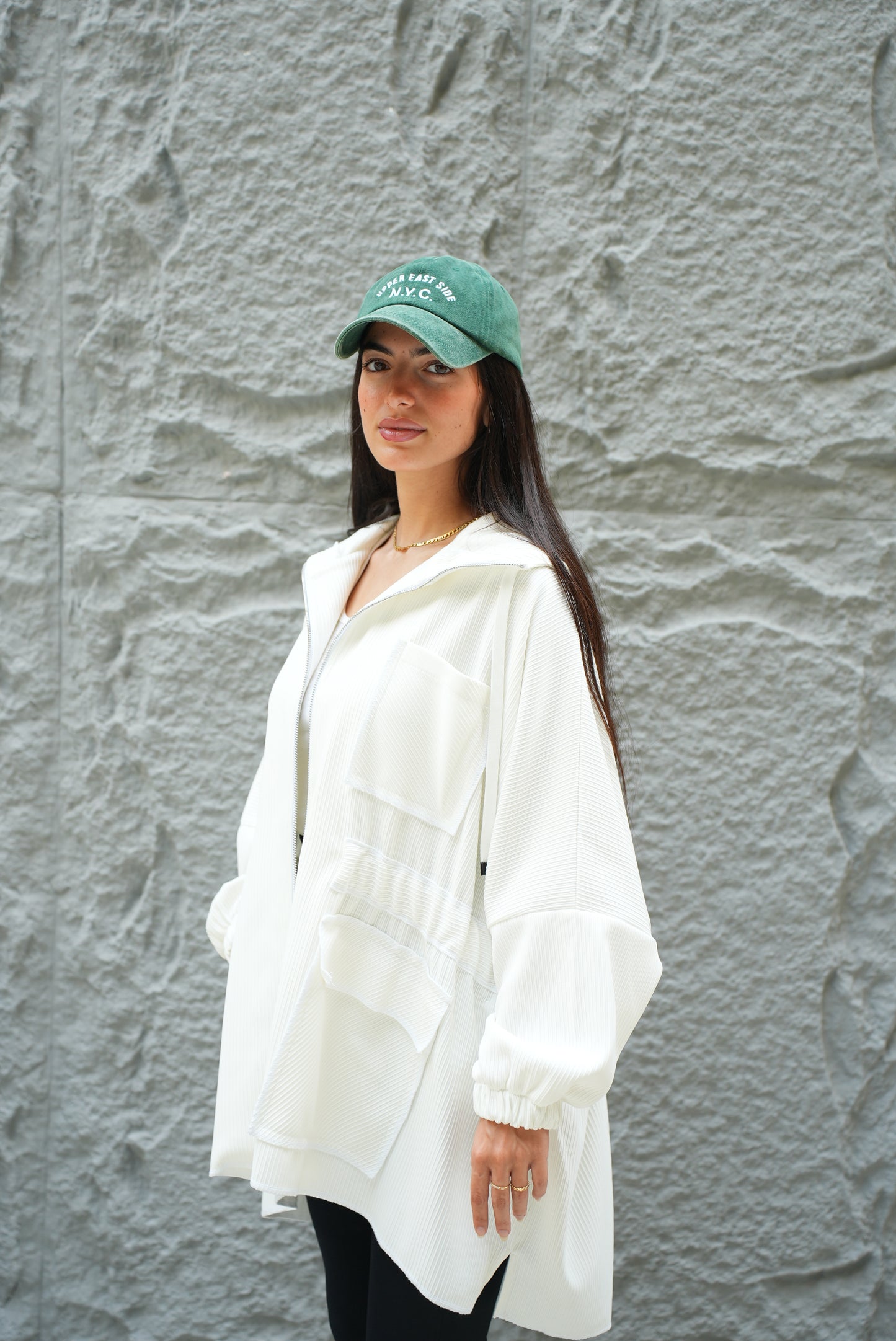 Oversized Frilly jacket