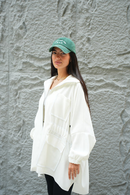 Oversized Frilly jacket