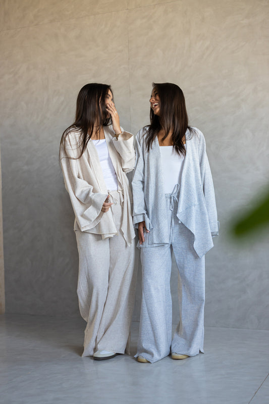 Asymmetric Linen Set