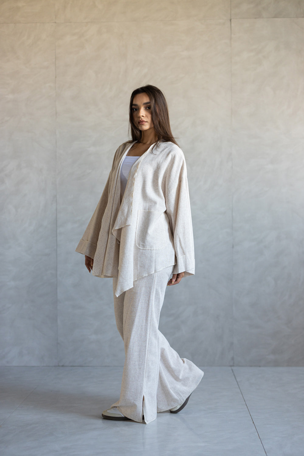 Asymmetric Linen Set