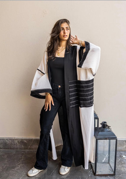 Black & White Kaftan