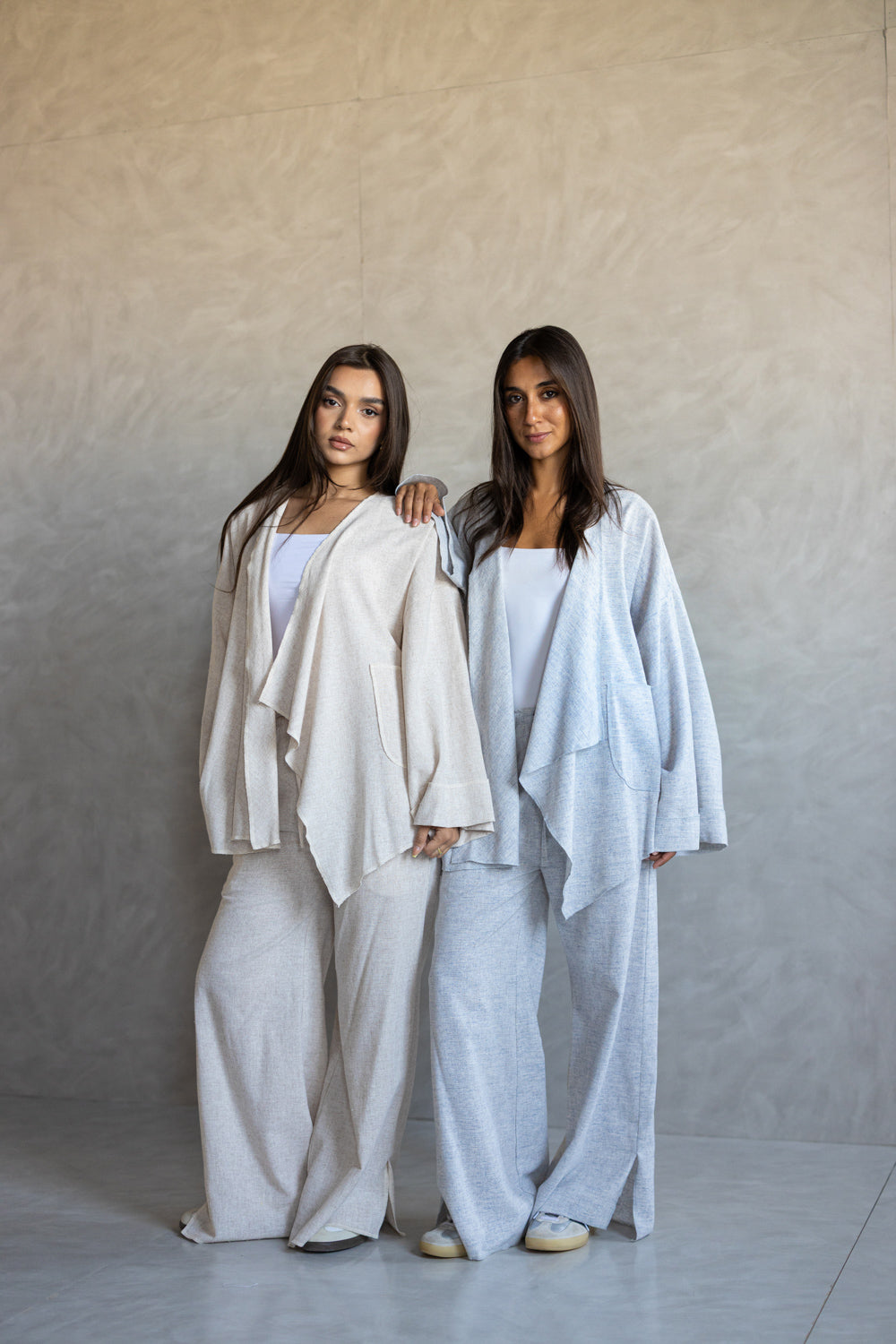 Asymmetric Linen Set