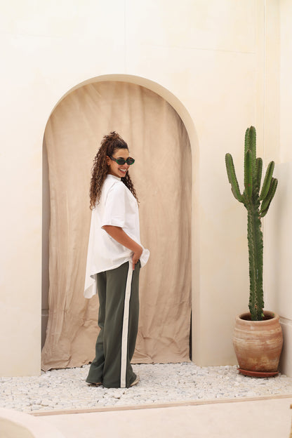 Buttoned Sweatpants