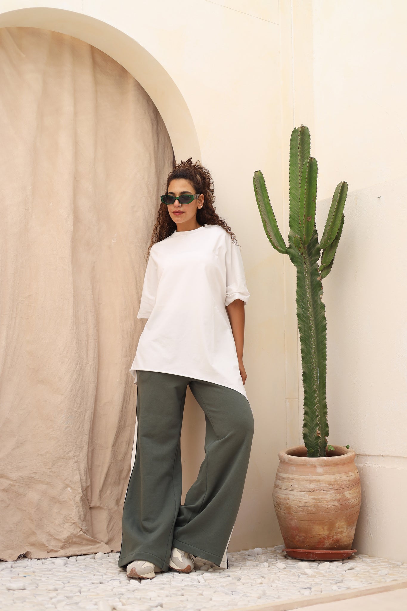 Buttoned Sweatpants