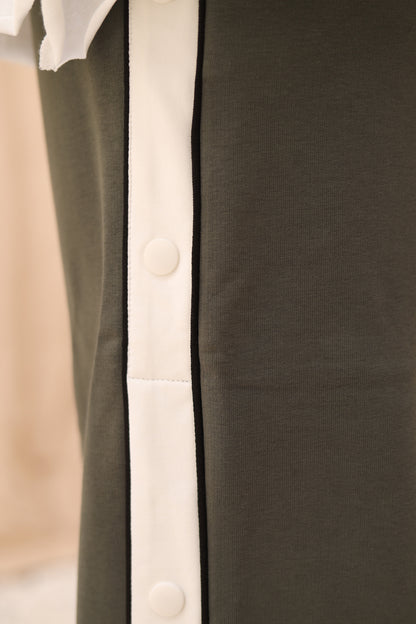 Buttoned Sweatpants