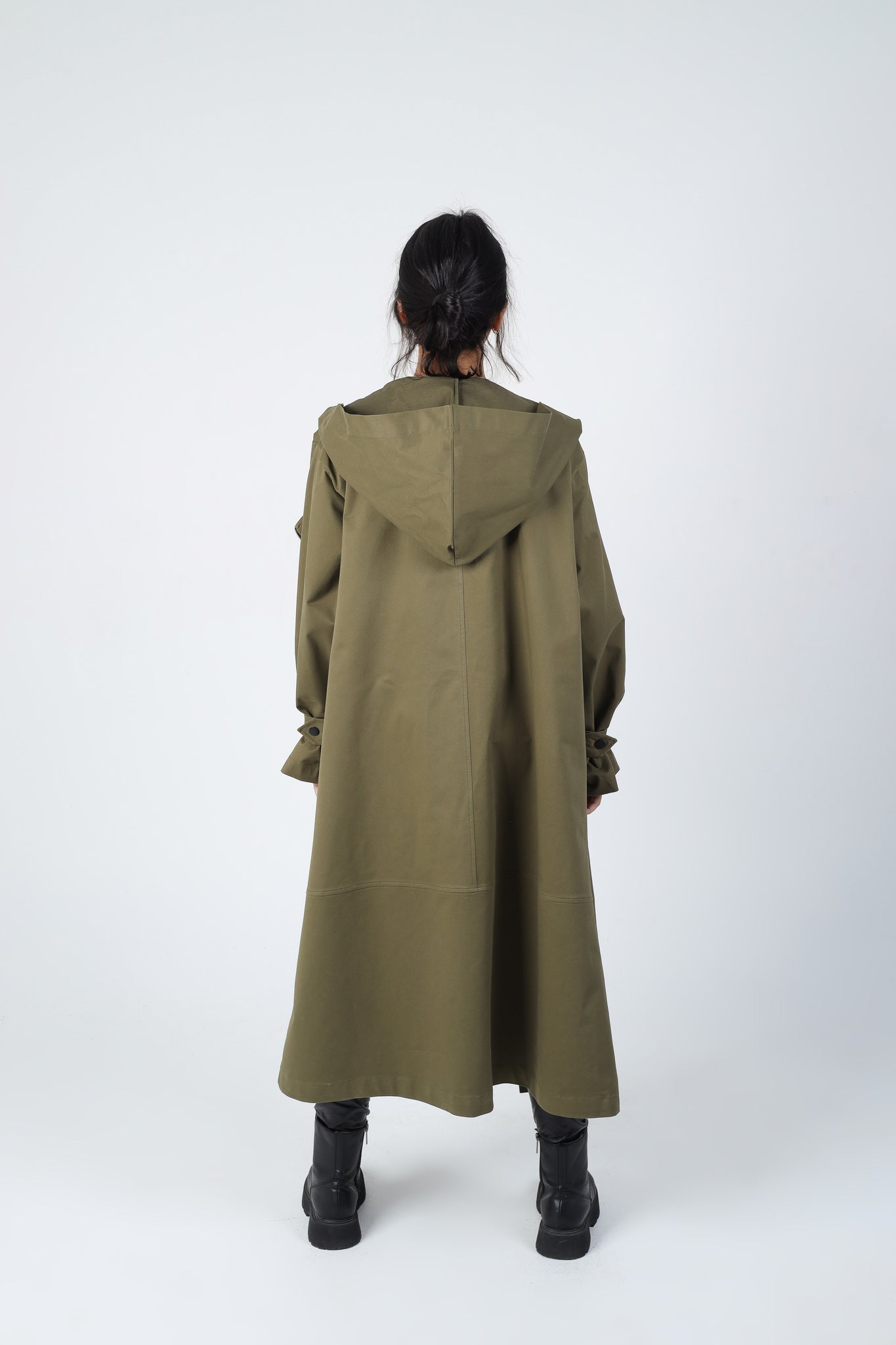 Zipper Coat - Olive