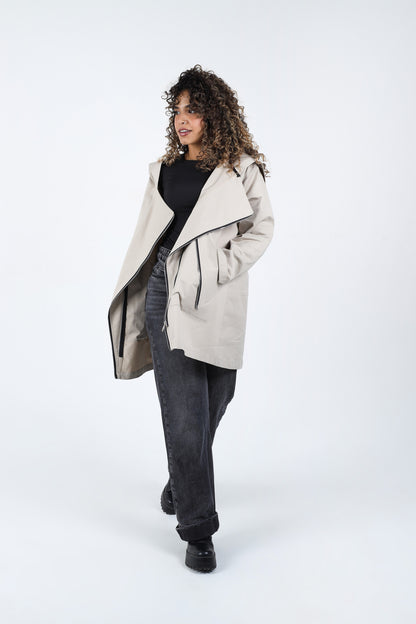 Zipper Jacket - Beige