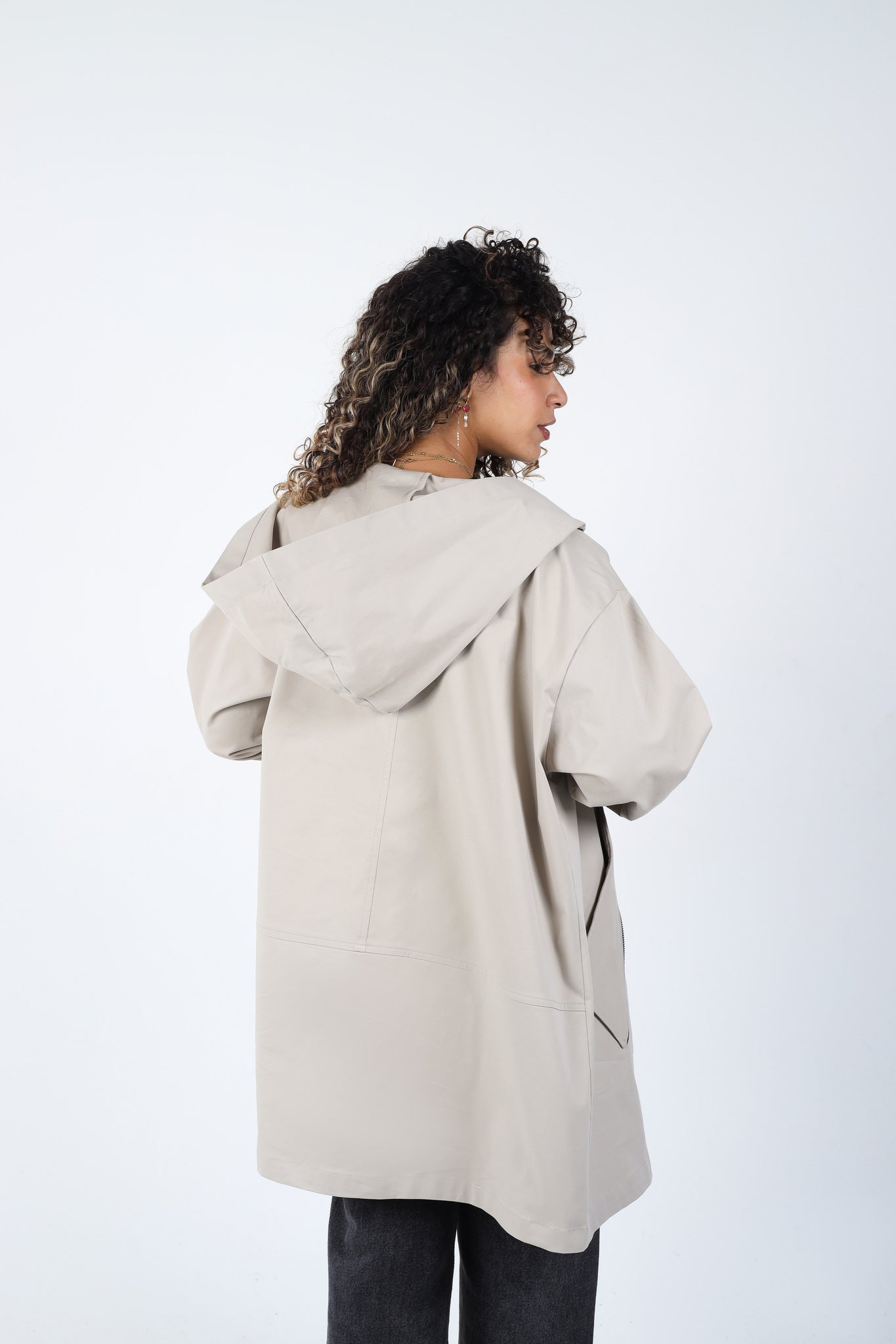 Zipper Jacket - Beige