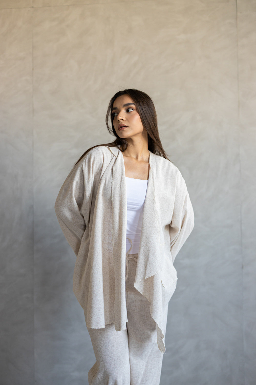 Asymmetric Linen Set