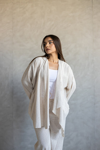 Asymmetric Linen Set