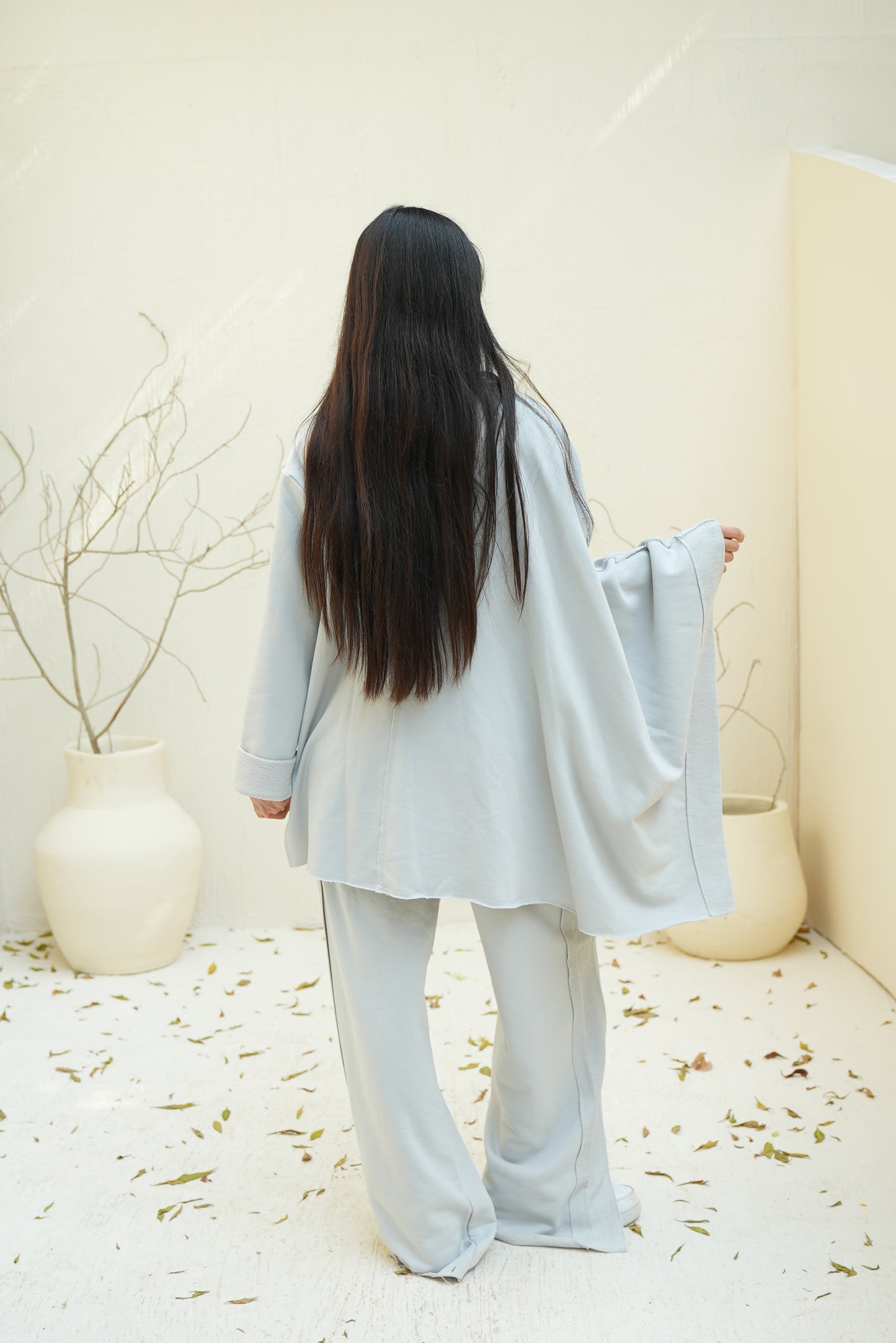 Asymmetric Blazer Set