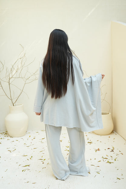 Asymmetric Blazer Set